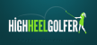 High-heel Golfer Logo