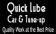 Quick Lube Car Service Logo