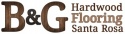 B & G Hardwood Flooring Logo