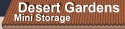 Desert Gardens Mini-Storage Logo