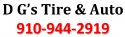 DG's Tire & Auto Logo