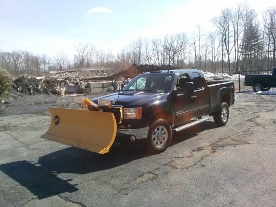 ProSeal Sealcoating & Property Services - snow plow truck