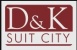 D&K Suit City Logo