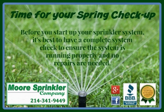 Moore Sprinkler Company - Spring Check