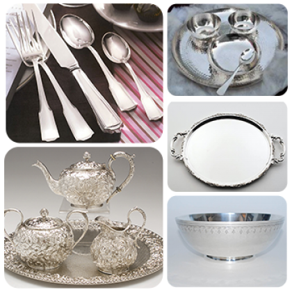 Antique Silver Buyers - Antique silver collection